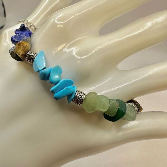 Natural stones chakra bracelet - Picture 6 of 14